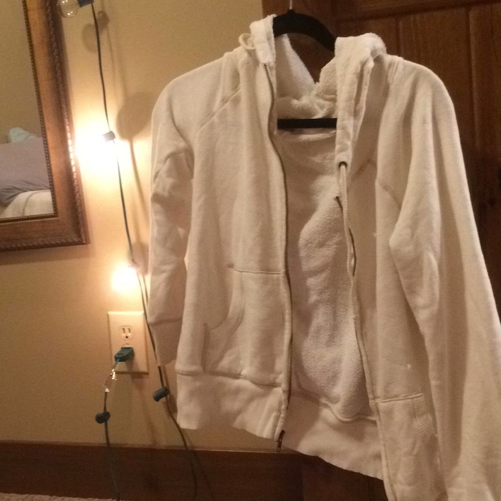 Cream/white jacket